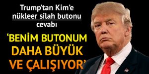 Trump'tan Kim Jong-un'a: Biri ona benim de nükleer silah butonumun olduğunu söylesin!