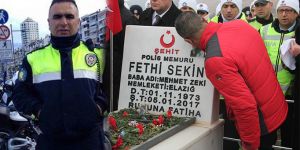 Kahraman polis memuru Fethi Sekin anıldı