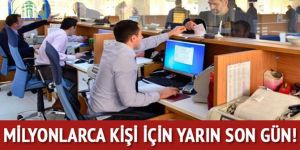 Taşerona kadroda yarın son gün