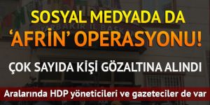 Sosyal medya paylaşımları nedeniyle 40'ı aşkın kişi gözaltında