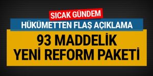 İflas erteleme kalkıyor mu? 93 maddelik yeni reform paketi