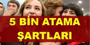 Bakanlık şartları açıkladı! Binlerce kişiyi ilgilendiriyor