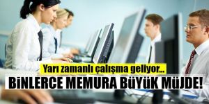 Kadın memura yarı zamanlı çalışma geliyor