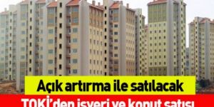 TOKİ'den Erzurum'da konut ve iş yeri satecek