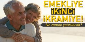 Emekliye ikinci ikramiye.