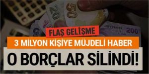 Bağ-Kur'luların Prim Borçlarını Sildi