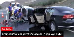 Trafik Kazası: 3'ü Çocuk 7 Ölü, 3 Yaralı