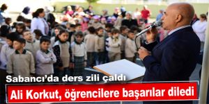 Ali Korkut, öğrencilere başarılar diledi