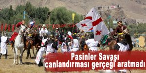 Pasinler Savaşı canlandırması gerçeği aratmadı