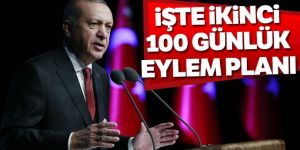 Cumhurbaşkanı Erdoğan 'İkinci 100 Günlük Eylem Planı'nı açıkladı