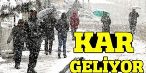 Doğu'da kar yağışı etkili olacak