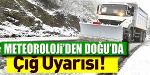 Doğu Anadolu'da kar yağışı ve çığ uyarısı