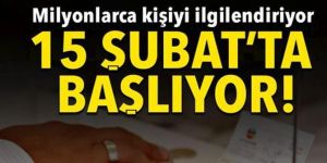 Dar gelirliye elektrik desteği 15 Şubat'ta