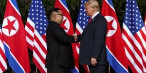 Trump ve Kim Jong-un'dan kritik görüşme öncesi ortak bildiri!