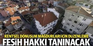 Bakan Kurum açıkladı: Kentsel dönüşümde tek taraflı fesih nasıl olacak?