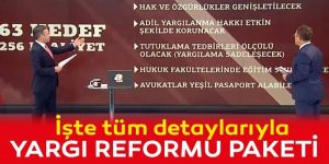 İşte tüm detaylarıyla "Yargı reformu paketi"