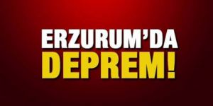 Oltu'da 4.4 büyüklüğünde deprem