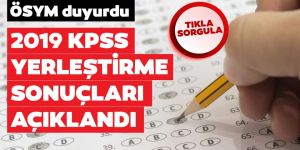 KPSS tercih sonuçları açıklandı!