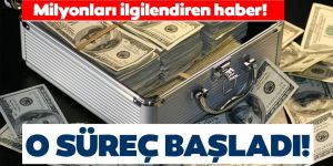 Varlık barışı için başvuru süreci başladı