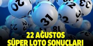 22 Ağustos 2019 Süper Loto çekiliş sonuçları