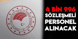 Tarım ve Orman Bakanlığı 4 bin 996 personel alacak! İşte detaylar