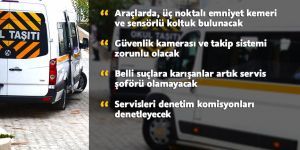 Okul servis araçlarında yeni dönem