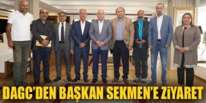 DAGC'den Başkan Sekmen'e ziyaret