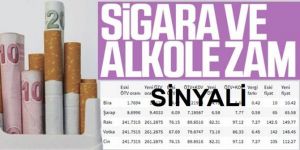 'Sigara ve alkole' vergi artışı sinyali