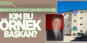 Başkan lojmanını bayan öğrencilere tahsis etti