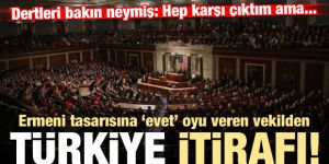 Demokrat vekilden "Türkiye" itirafı