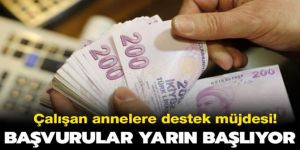 1300 liralık bakıcı desteği başvuruları yarın başlıyor