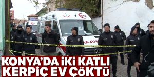 iki katlı kerpiç ev çöktü: 3 ölü