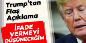 Trump'tan azil açıklaması