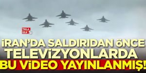 İran’da saldırıdan önce bu video yayınlanmış!