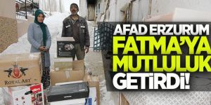 Fatma’nın Yüzünü AFAD Güldürdü