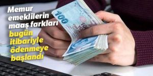 Bakan Selçuk: 'Emeklilerimize maaş farklarını bugün itibarıyla ödemeye başladık'