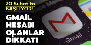 Gmail hesabı olanlar dikkat!