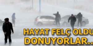 Doğu Anadolu'da dondurucu soğuklar yaşamı zorlaştırıyor