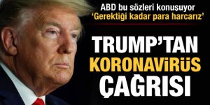 Trump'ın elindeki Kovid-19 (koronavirüs) kağıdında Türkiye detayı