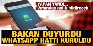 WhatsAp hattı kuruldu... Gıdada yeni dönem vatandaş anlık bildirecek