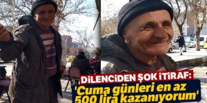 Dilencinin itirafları şoke etti: En az 500 lira kazanıyorum