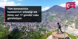 Artvin'de 17 gündür yeni vaka görülmüyor