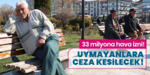 33 milyona hava izni!