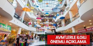 Sağlık Bakanlığı'ndan AVM'lerle ilgili önemli açıklama