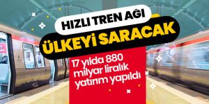 Hızlı tren ağı ülkeyi saracak