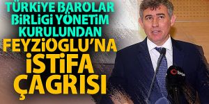 Türkiye Barolar Birliği yönetim kurulu üyelerinden Metin Feyzioğlu'na istifa çağrısı