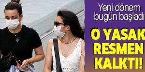 Koronavirüs yasakları bugün kalktı!