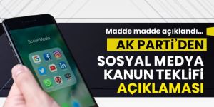 Sosyal medya kanun teklifi Meclis'e sunuldu!