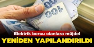 TEDAŞ duyurdu! O borçlara yapılandırma!