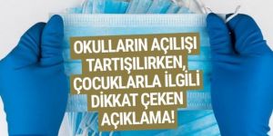 Okulların açılışı tartışılırken; çocuklar için kritik uyarı